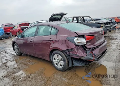 2017 Kia Forte Lx from USA, damaged, VIN 3KPFK4A7XHE059728